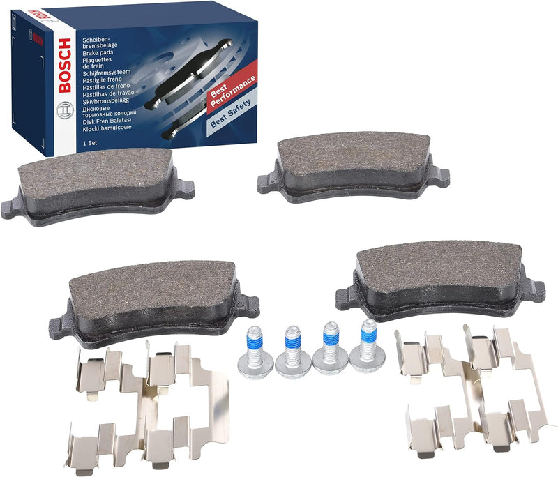 Bosch BP1149 Bremsbeläge - Hinterachse - ECE-R90 Zertifizierung - vier Bremsbeläge pro Set