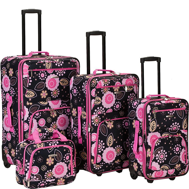 Rockland Impulse Softside Gepäck-Set, 4-teilig, Pucci (Mehrfarbig) - F108-PUCCI 4-Piece Set (14/19/2