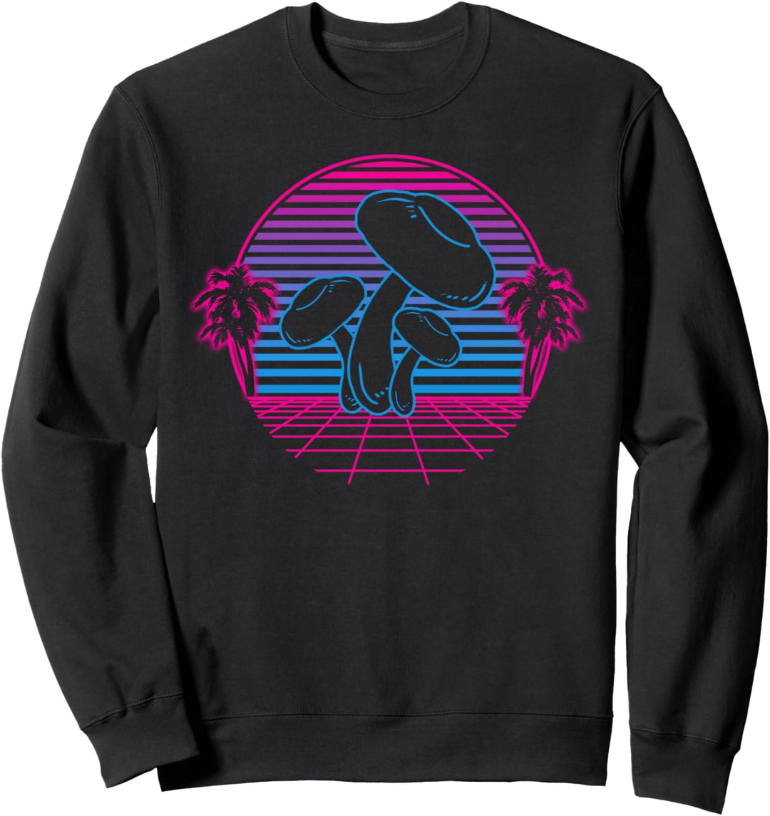Hotdog Hot Dog Fast Food Imbiss Retro Vintage Sunset Sweatshirt