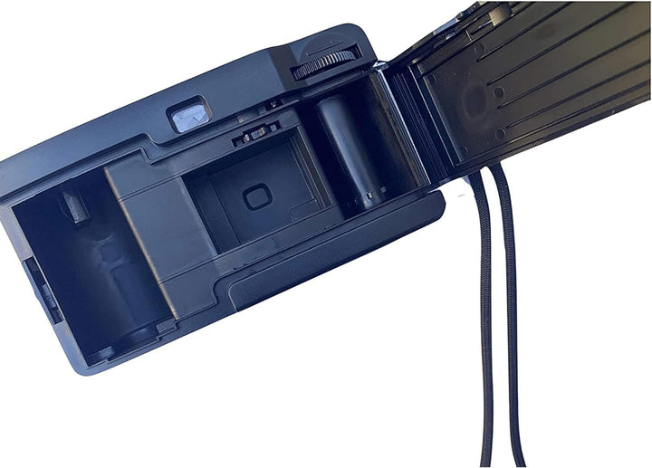 AgfaPhoto analoge 35mm Foto Kamera Black Set (B+W Film + Batterie) BLACK Kamera + Film S/W Kamera +