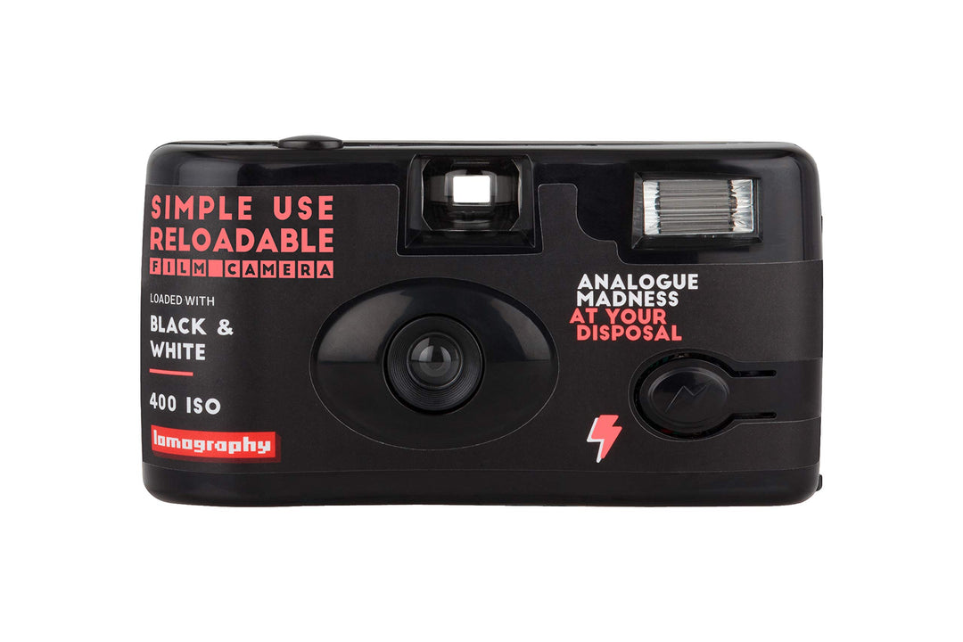 Lomography Einfach zu bedienende, wiederladbare Kamera-Schwarz-Weiss-Film