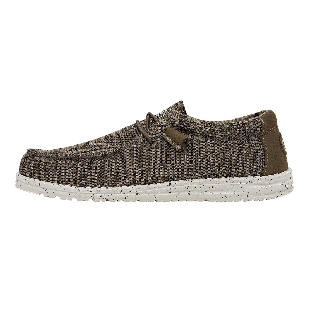 Hey Dude Herren Wally Sox Moc Toe Shoes 37 EU Braun, 37 EU Braun