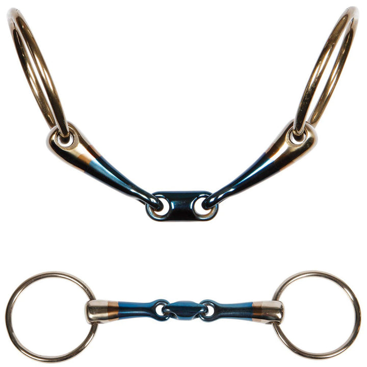 Harry´s Horse Wassertrense doppelt gebrochen Sweet Iron 20mm, Grösse:13.5
