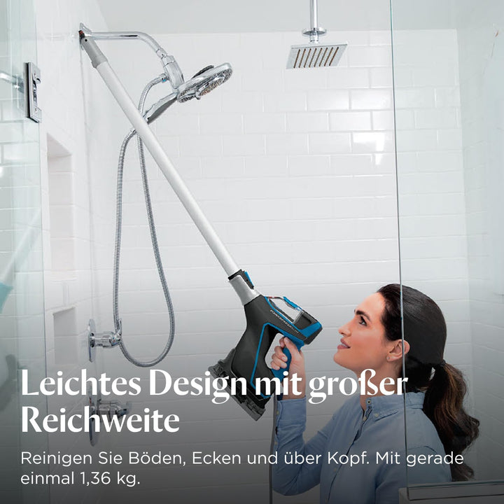 BISSELL PowerFresh Slim Steam, 3-in-1-Dampfreiniger, Dampfreiniger für die Bodenreinigung in einen t