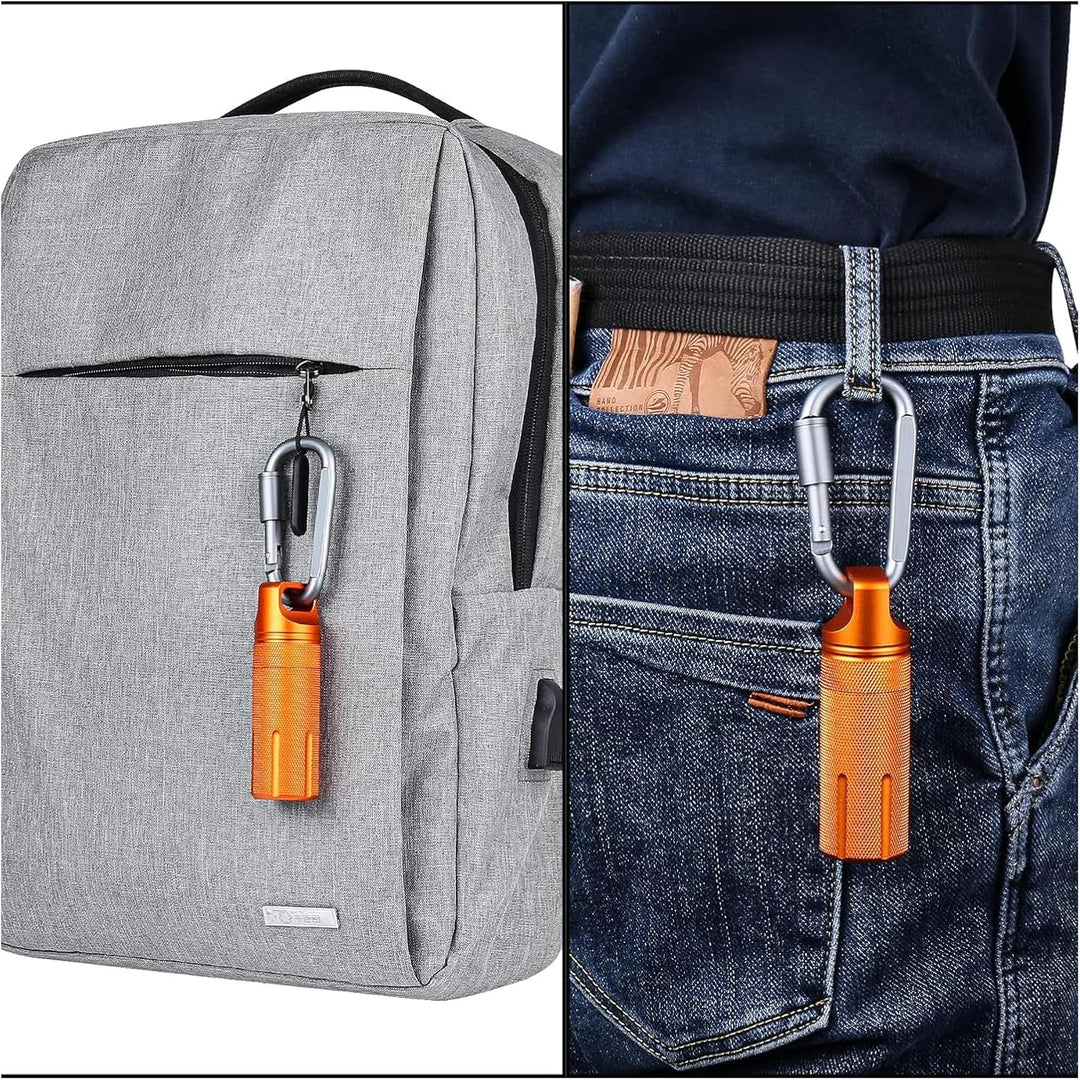 Aenllosi Tasche für Ledger Nano X/Nano S/Nano S Plus Hardware-Wallet,Orange.(Nur Tasche), Orange