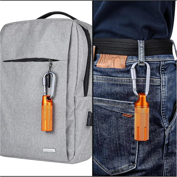 Aenllosi Tasche für Ledger Nano X/Nano S/Nano S Plus Hardware-Wallet,Orange.(Nur Tasche), Orange