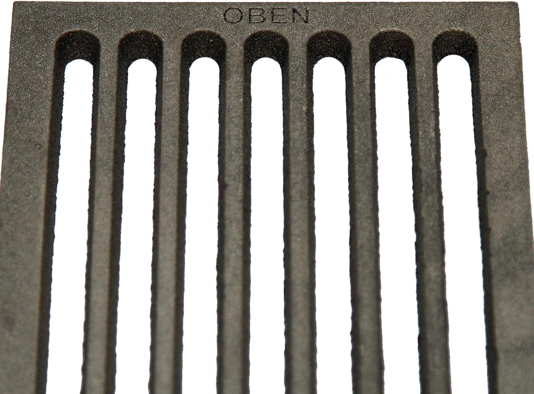 Hochwertiger Ascherost 18 x 30 cm Ofenrost Kaminrost Liegerost Tafelrost Feuerrost - Premiumqualität
