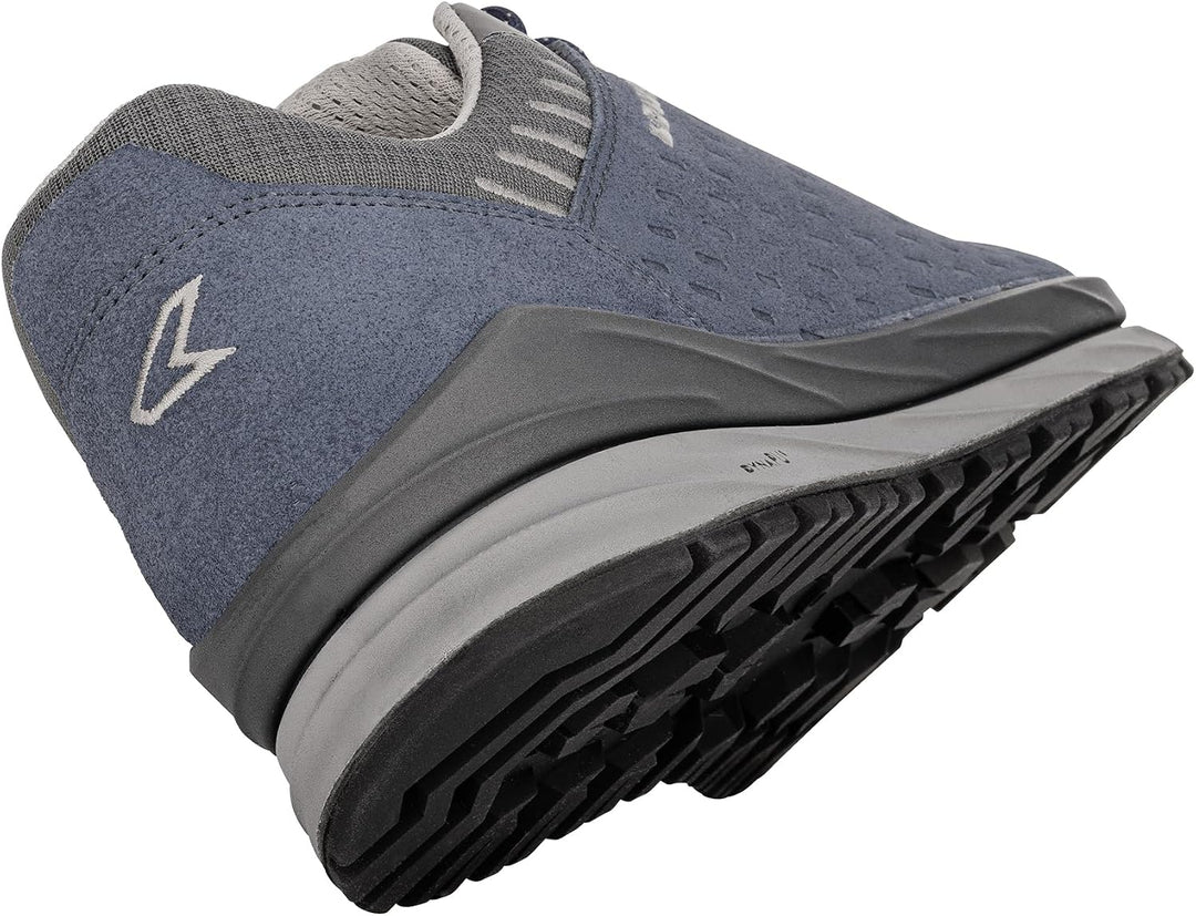 LOWA Halbschuh MALTA GTX LO 42 EU Blau Grau, 42 EU Blau Grau