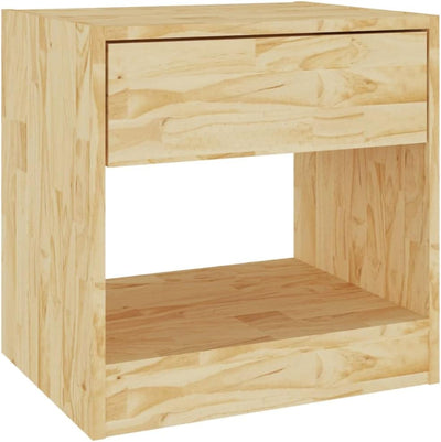 homiuse 40x31x40 cm Nachttische Braun NachtkäStchen Night Stand Schubladen Schubladenbox Holz Bedsid