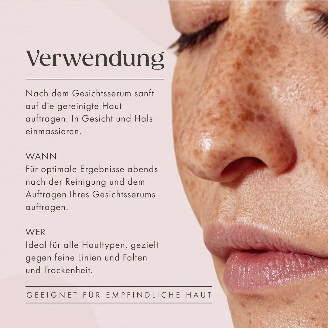 Satin Naturel Retinol Creme 100 ml | Mit Bio Aloe Vera, Salicylsäure &amp; Panthenol, Anti-Aging Feuchti