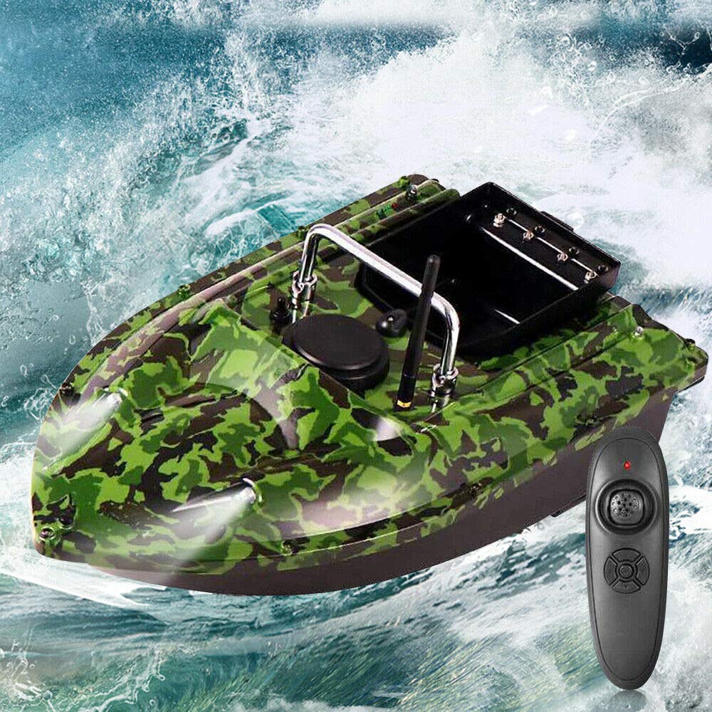 Köder Boot, Fischköder Boot RC Futterboot Fischerboot 1.5KG 500m Fernfisch Sucher Schiffs Assisted F