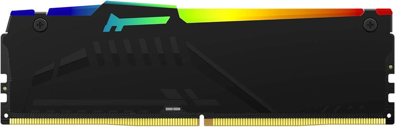 Kingston Fury Beast DDR5 RGB 16GB 5200MT/s DDR5 CL40 DIMM Desktop Gaming Speicher Einzelnes Modul -