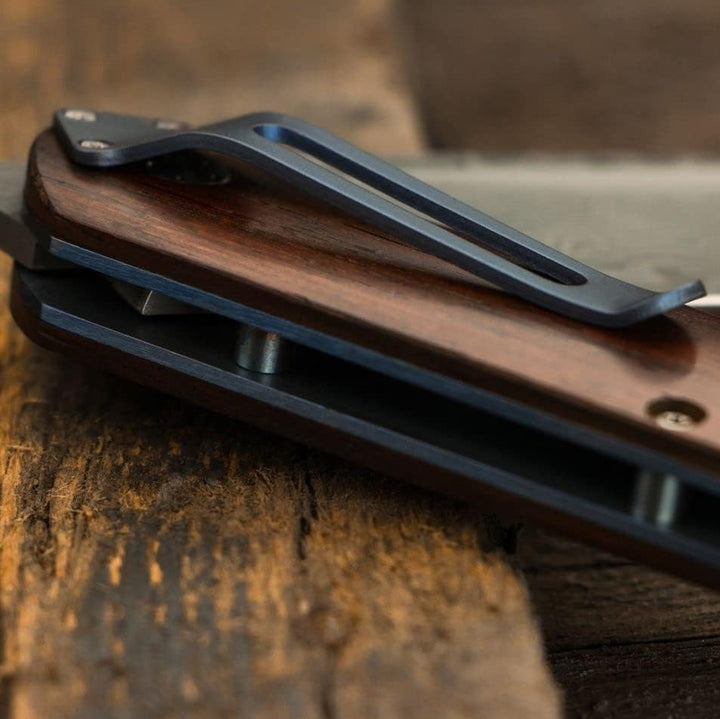 Böker Plus Exskelibur Taschenmesser Cocobolo Damast, Cocobolo Damast