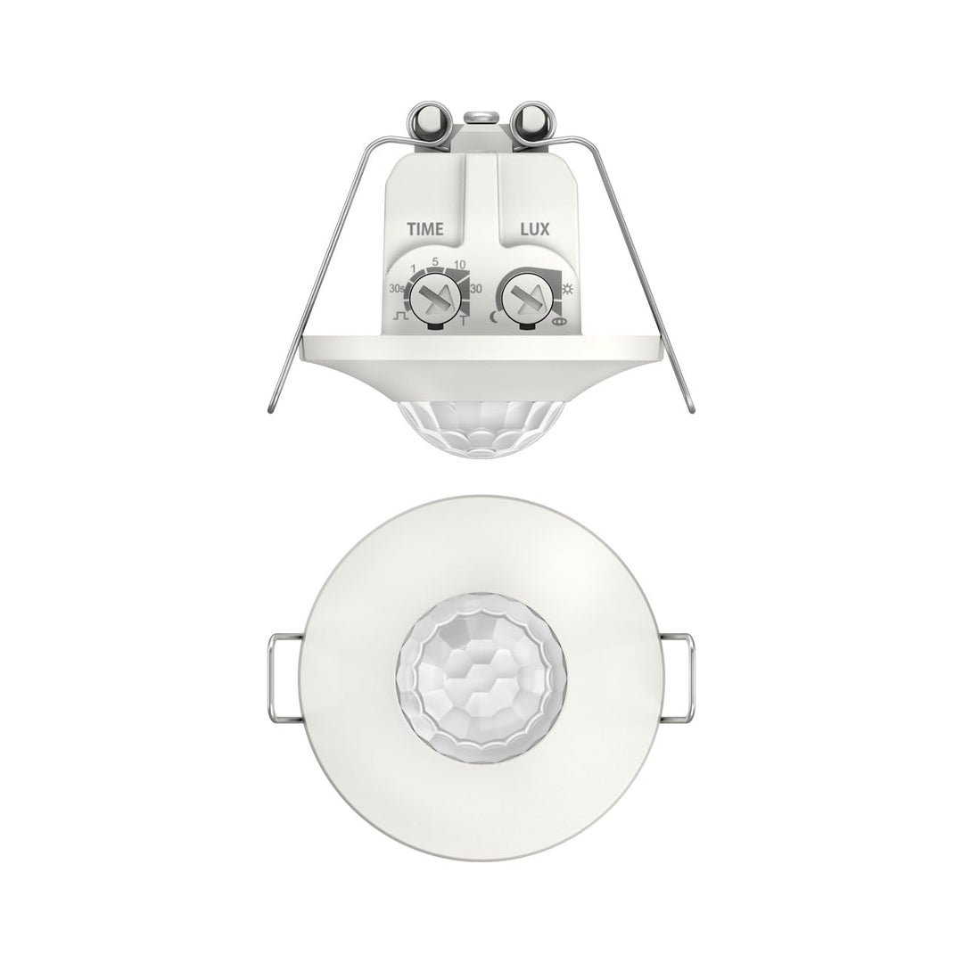 Theben 1060200 thePiccola S360-100 DE WH - Passiv-Infrarot-Bewegungsmelder - Deckenmontage - Runder