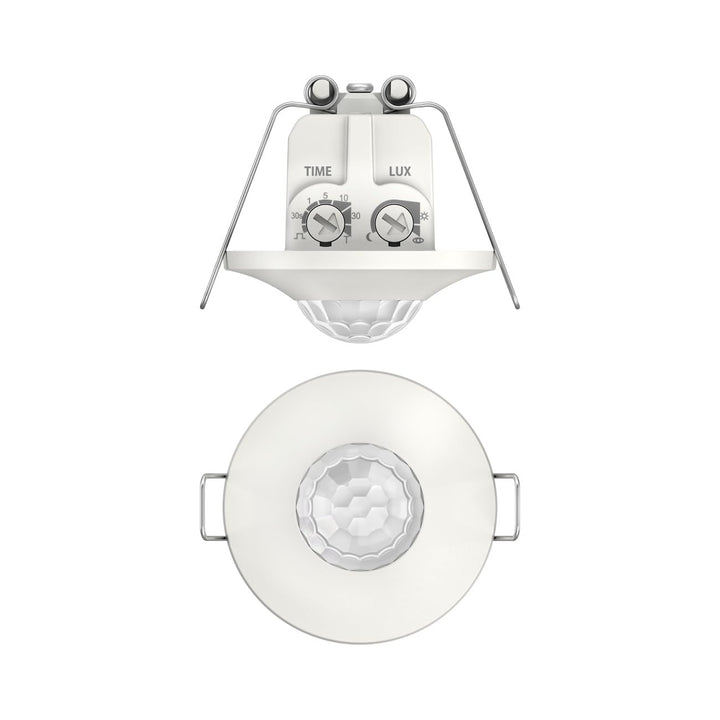 Theben 1060200 thePiccola S360-100 DE WH - Passiv-Infrarot-Bewegungsmelder - Deckenmontage - Runder