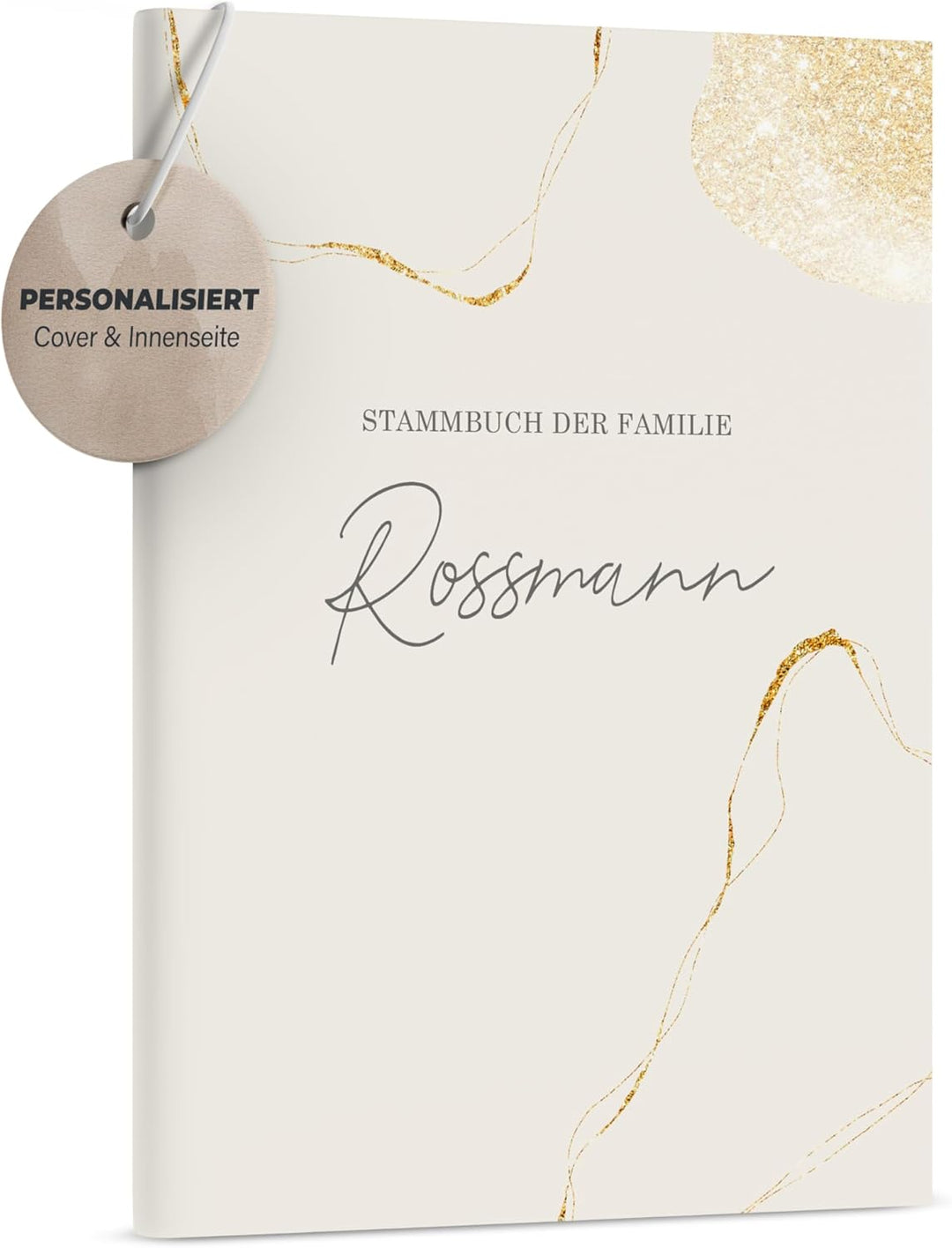 Stammbuch der Familie - Familienstammbuch Hochzeit Standesamt - Lovebirds - Hardcover (16x21cm, PERS