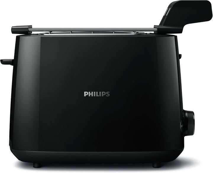Philips Daily Collection hd2583/90 8slice (S) 600 W schwarz (8 Slice Toaster – (S), Schwarz, Kunstst