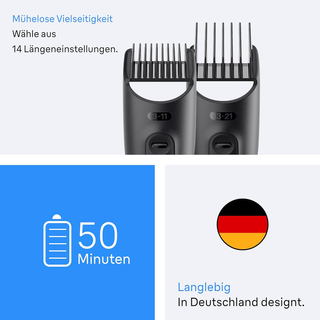 Braun All-in-One Trimmer-Set 3, 11-in-1 Multigroom, Barttrimmer, Nasenhaartrimmer, Haarschneidemasch