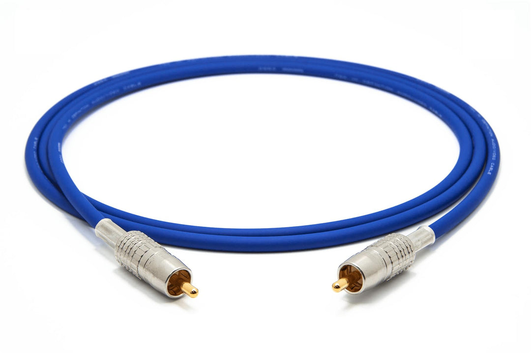 enoaudio Mogami 2964 High-Definition Digital Koaxial Kabel 75 Ohm S/PDIF | Canare Gold Cinch RCA | H