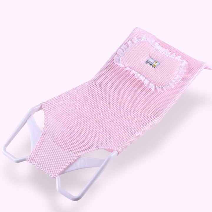 Baby-Badesitz-Stütznetz, Baby-Badewannen-Netzkissen, bequem, atmungsaktiv, Neugeborenen-Duschbademat