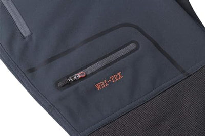 BenBoy Herren Wanderhose Wasserdicht Softshellhose Outdoorhose Winddicht Warm Gefüttert Skihose Snow