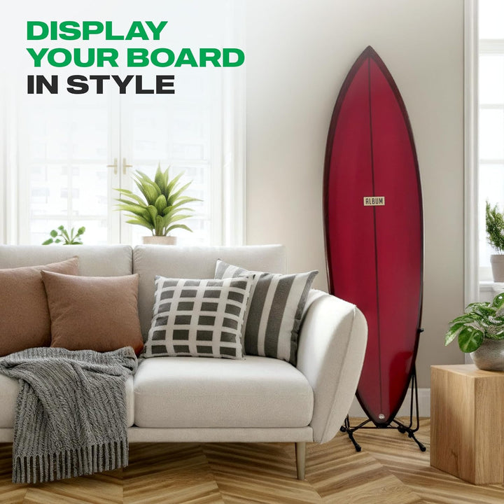 COR Surf Surfbrett-Ständer, funktioniert mit Shortboards, Longboards, Keine Mittelflosse erforderlic