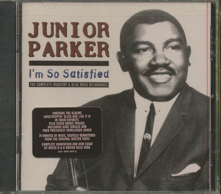 I'M So Satisfied, Audio-CD