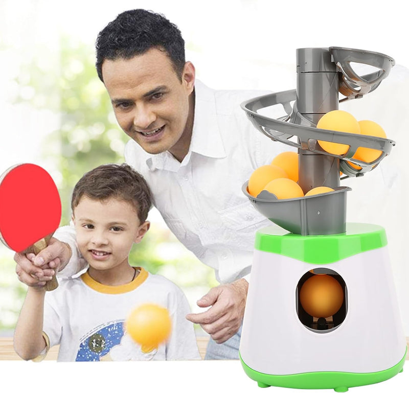 Automatische Ballmaschine Tischtennistrainer Ping Pong Automatische Servier-Pitching-Maschine mit 10