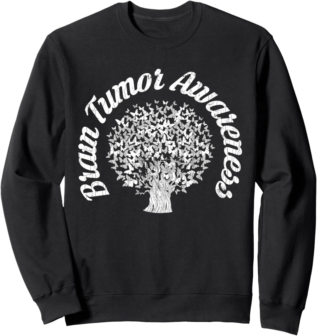 Hirntumor Awareness Geschenk Cancer Gehirn Tumor Sweatshirt