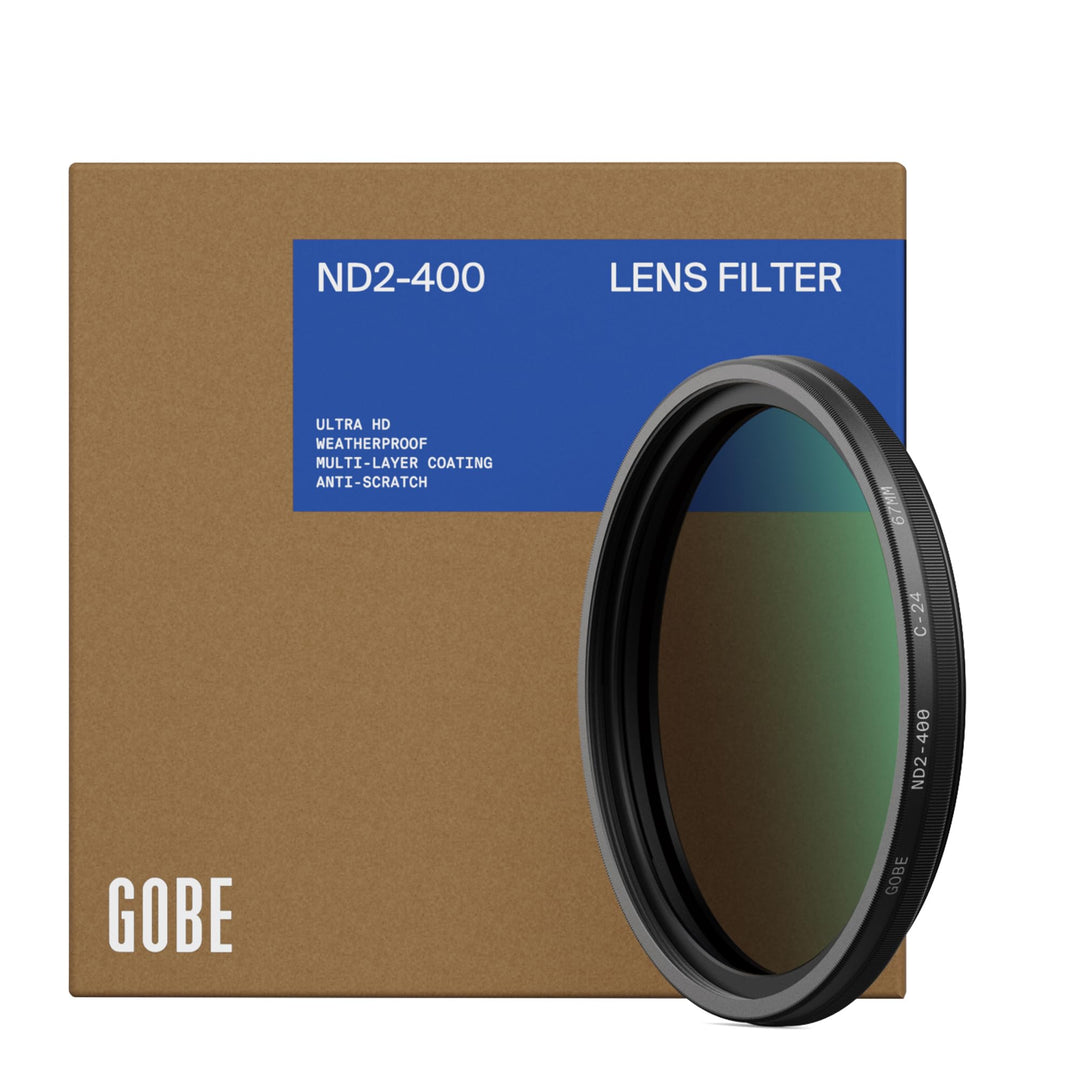 Gobe NDX 95 mm Variabler Graufilter ND2-400 ND Filter 95mm, 95mm