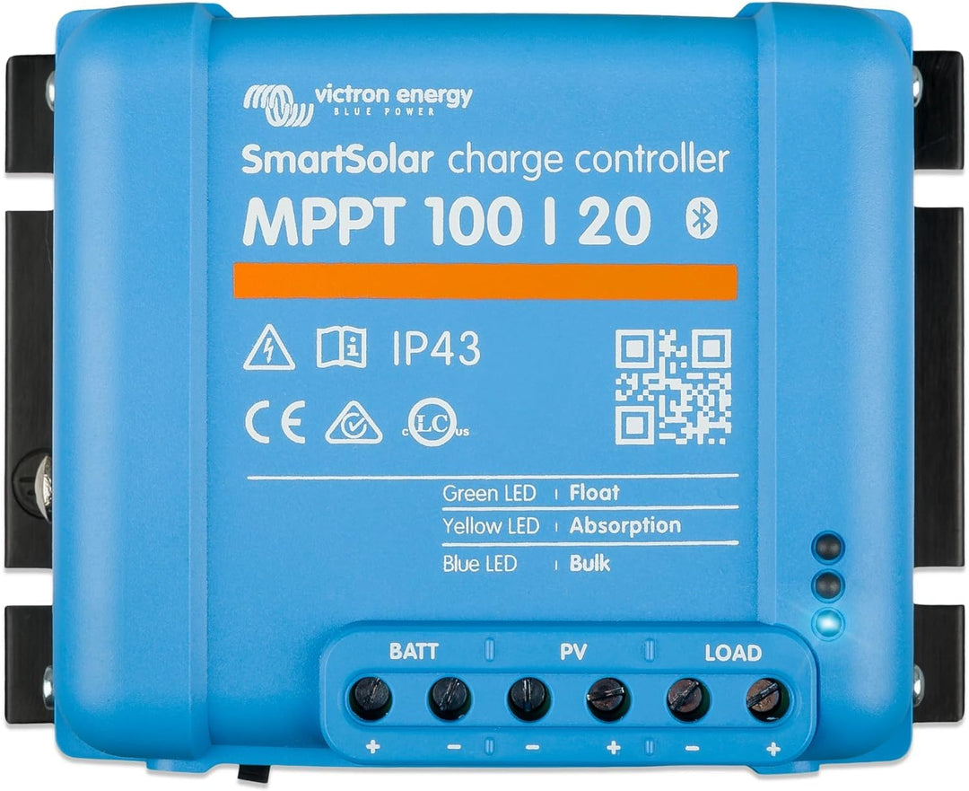 Victron Energy SmartSolar MPPT Laderegler 100/20-48 12V 24V 48V 20A Solarladeregler Bluetooth integr