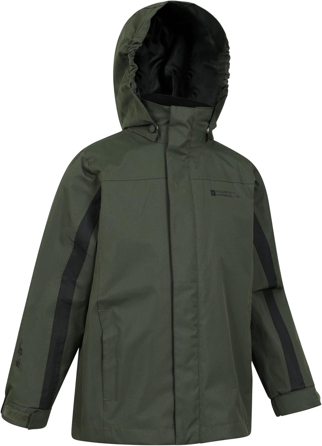 Mountain Warehouse Samson Jacke für Kinder - Regenjacke mit getapten Nähten, verstellbare Bündchen,
