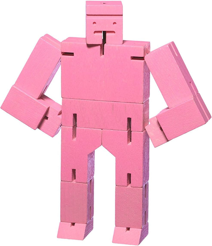 Cubebot by David Weeks small pink