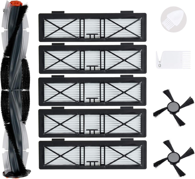 LOVECO Ersatzteile für Neato D Serie D75 D80 D85 Connected D3 D4 D5 D6 D7 Roboterstaubsauger,1 Kombi