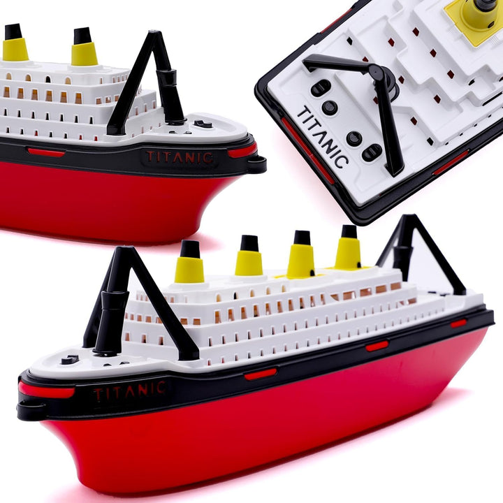 Toyland® 41 cm (16 Zoll) Titanic-Nachbildung, Spielzeugboot – Schwimmendes Wasserspielzeug für Kinde