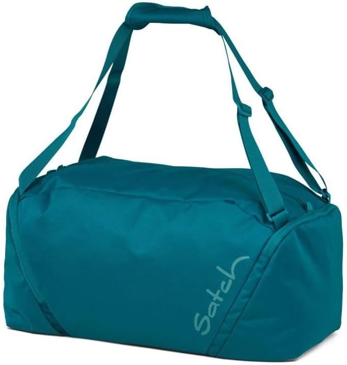 Satch Air Schulrucksack Set 3tlg. inkl. Schlamperbox und Sporttasche Deep Petrol, Deep Petrol