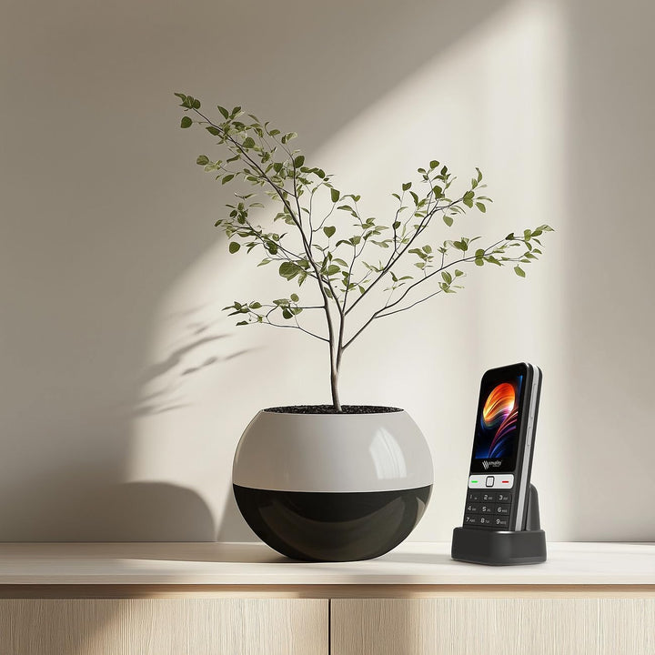 simvalley MOBILE 4G-Senioren-Handy, Touchdisplay, Whatsapp, SOS-Funktion, GPS, Android