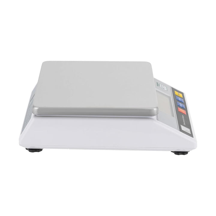 Elektronische Laborwaage Digitalwaage 6kg/0,1g | Edelstahl Küchenwaage, LCD Zähl- und Tarafunktion Z