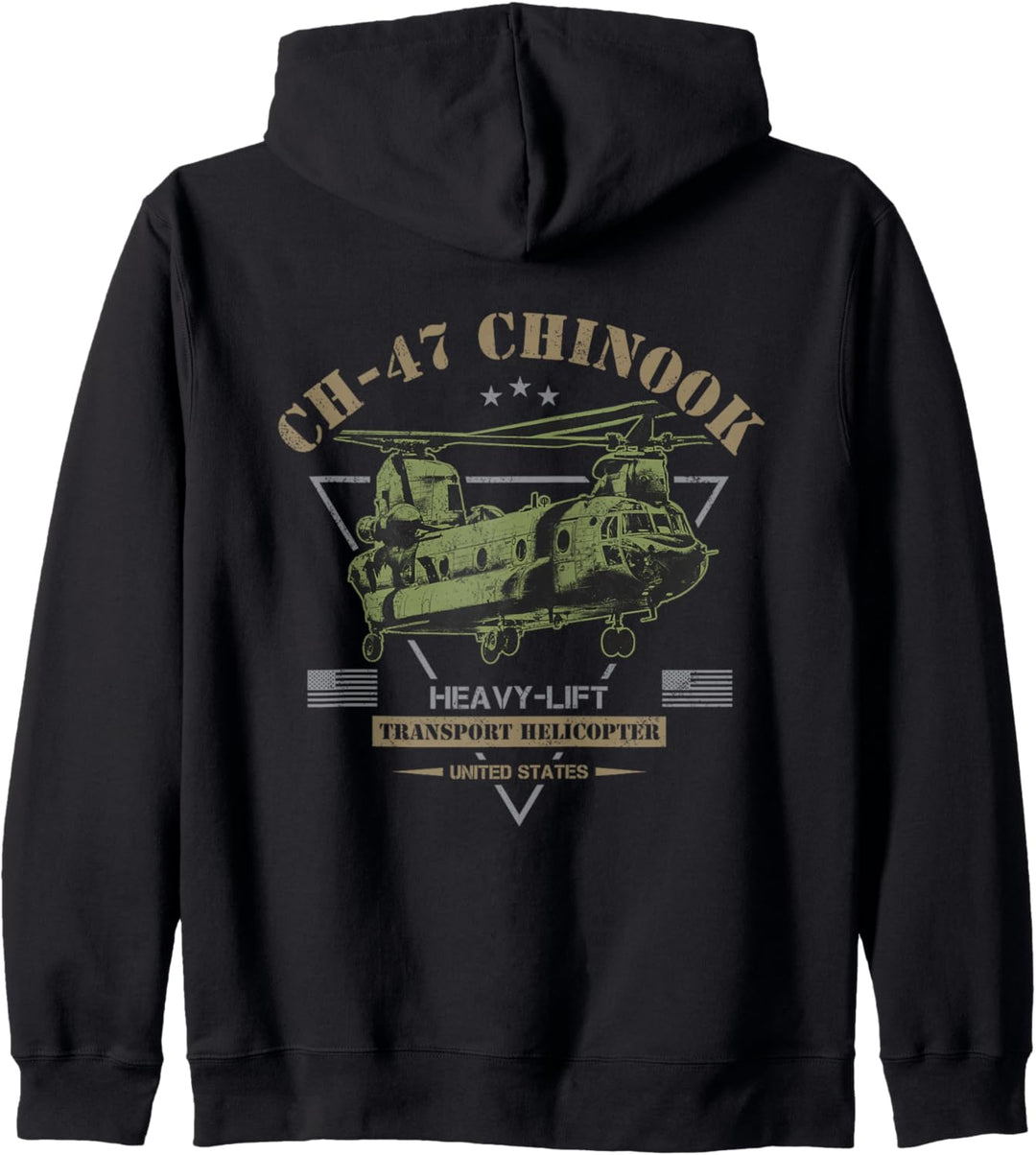 CH-47 Chinook Hubschrauber Kapuzenjacke