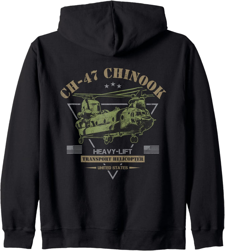 CH-47 Chinook Hubschrauber Kapuzenjacke