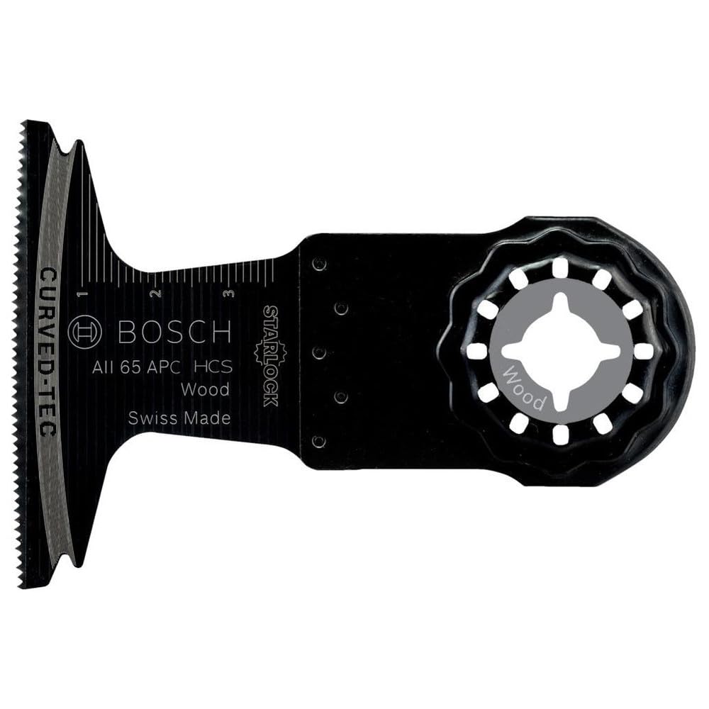 Bosch Professional 5x HCS Tauchsägeblatt AII 65 APC (für Weichholz, 40 x 65 mm, Zubehör Multifunktio