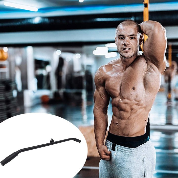 BESPORTBLE Gerade Stange Bizeps Zugstange Gewichtsmaschine Zubehör für Heim-Fitnessstudios Trainiere