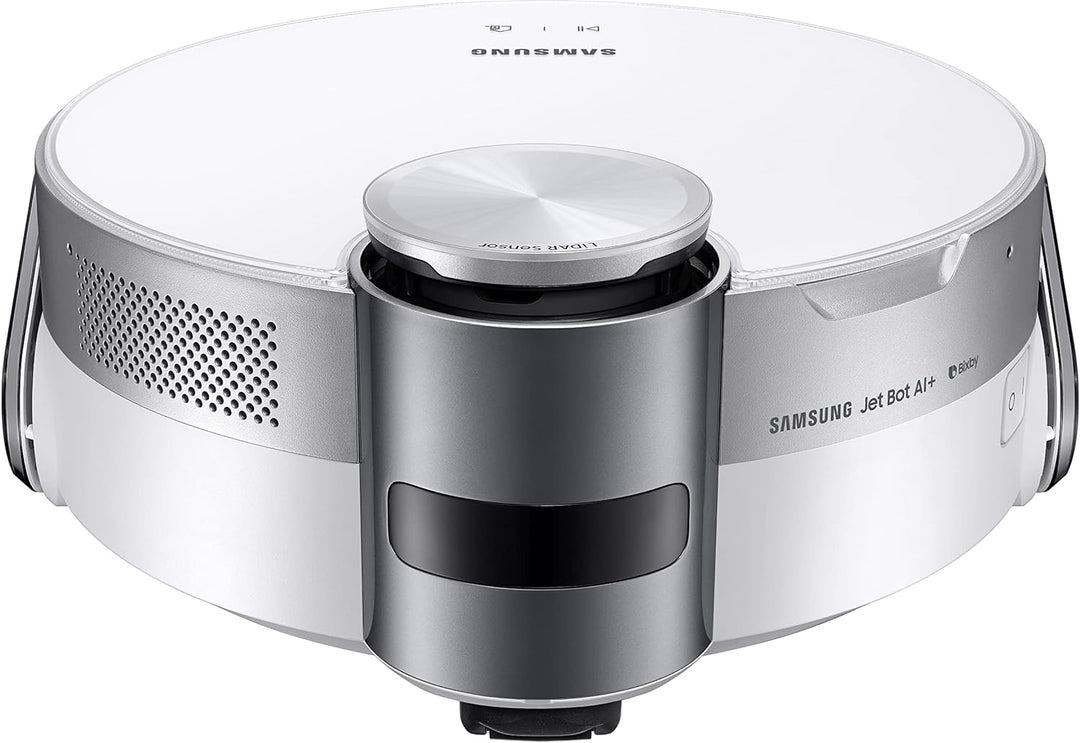 Samsung Jet Bot AI+ VR50T95735W/WA Saugroboter, 30 W Saugleistung, 0,2 ℓ, Clean Station, KI-Objekter