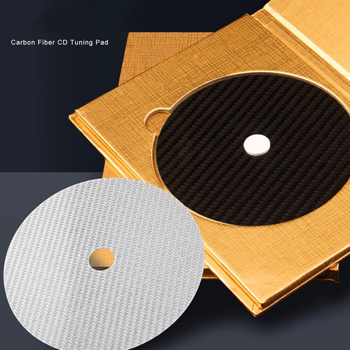 CD Stabilisator aus Kohlefaser, 0,2 Mm CD Tuning Pad mit Vibrationsdämpfung, Vibrationsdämpfung, HiF