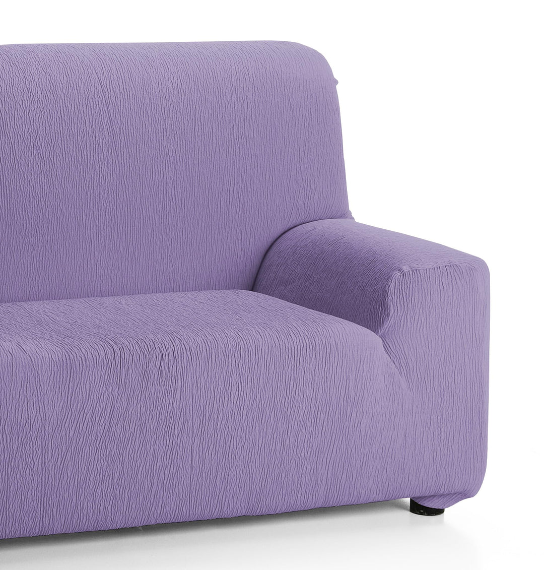 Martina Home Emilia Elastischer Sofabezug für 3-Sitzer, Lila, 170 bis 220 cm breit 3 Sitzer Lila, 3