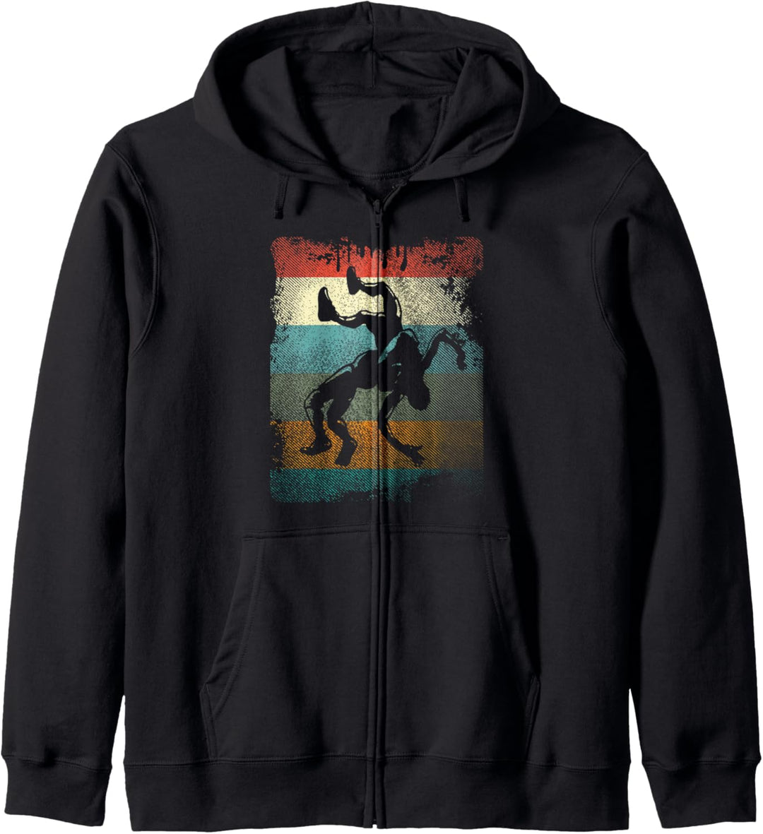 Vintage Wrestling Suplex Move Wrestler Kapuzenjacke
