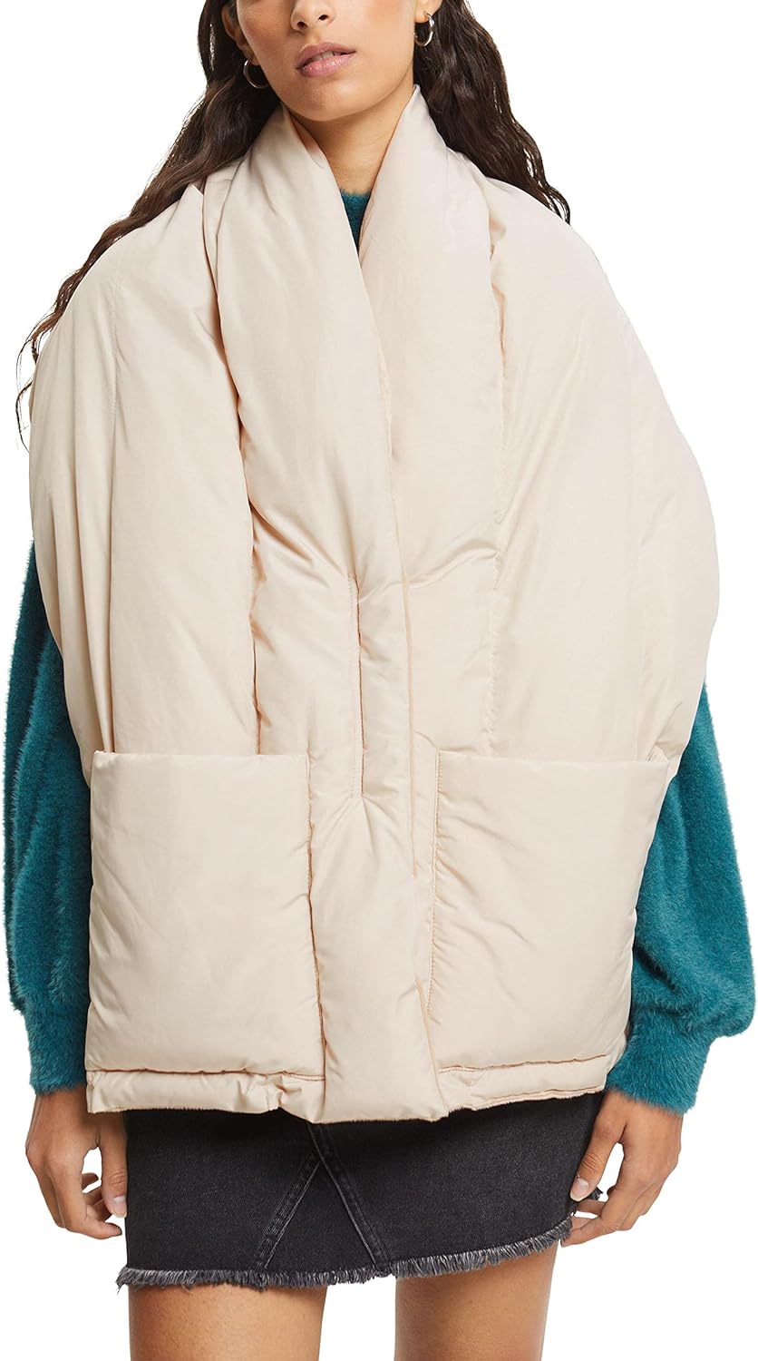 ESPRIT Damen 112EA1Q319 Mode-Schal, 270/BEIGE, 1SIZE