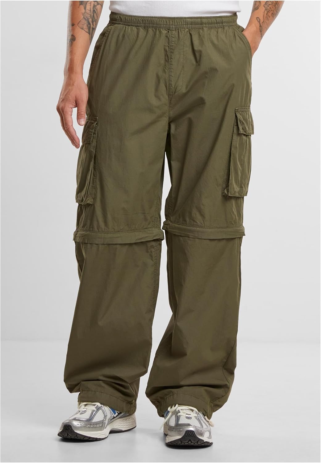 Urban Classics Herren Zip Away Pants, Cargo Hose für Männer, erhältlich in vielen verschiedenen Farb