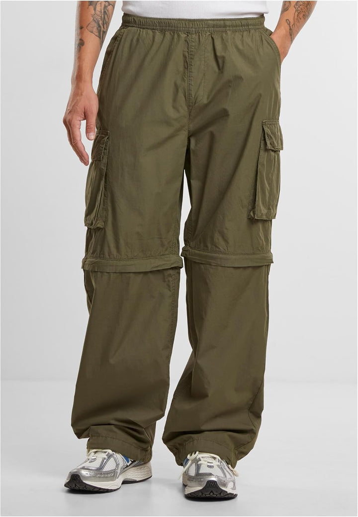 Urban Classics Herren Zip Away Pants, Cargo Hose für Männer, erhältlich in vielen verschiedenen Farb