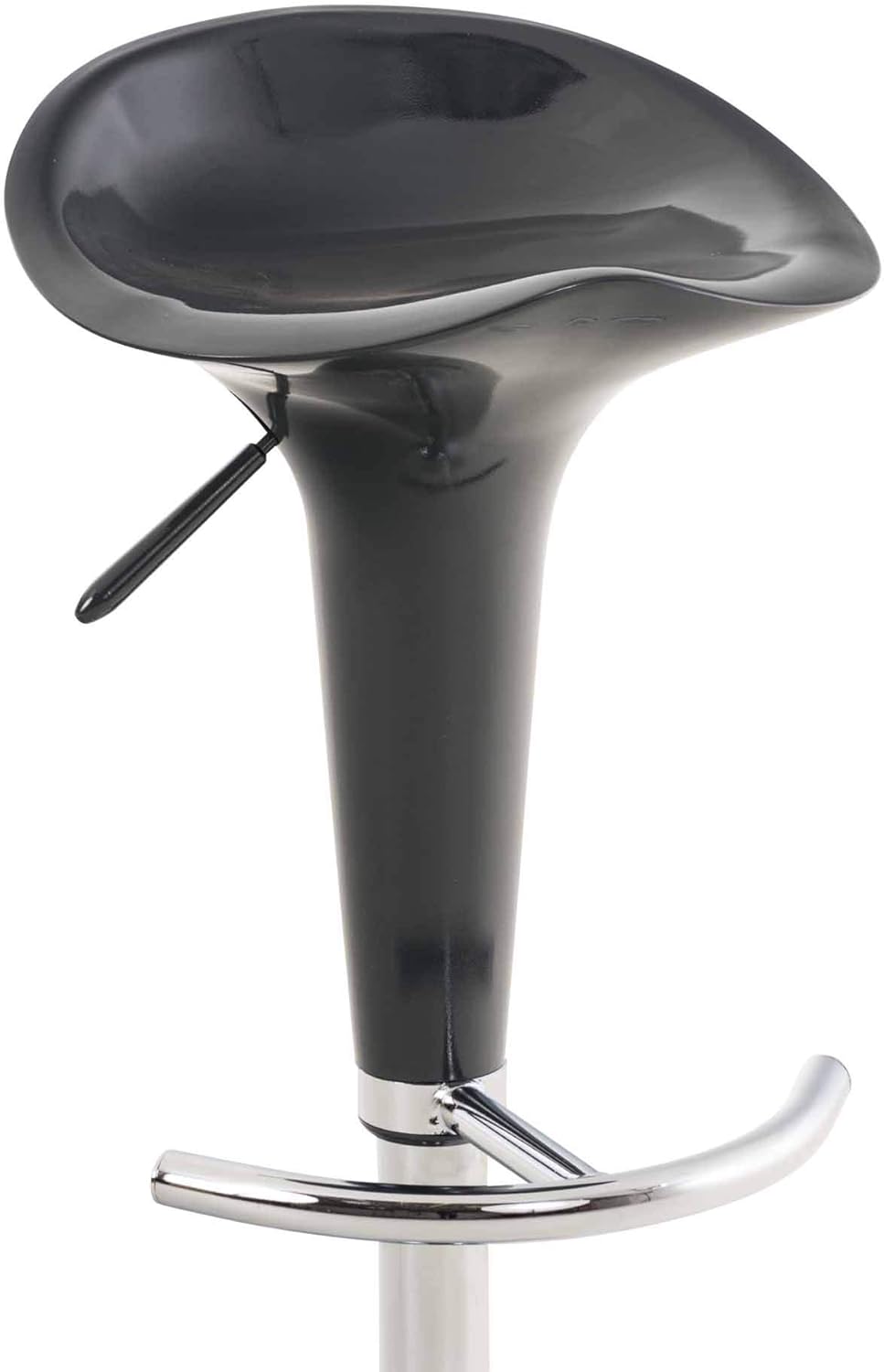 CLP 2er Set Barhocker Saddle Mit Drehbarem Kunsttoffsitz Und Fussablage I Höhenverstellbarer Hocker